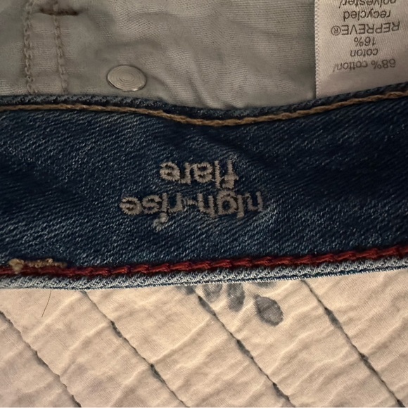 Jeans flared distressed good stretch - Picture 3 of 5